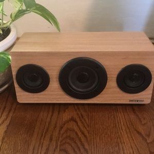 Mid Century Modern Wooden Bluetooth Speaker